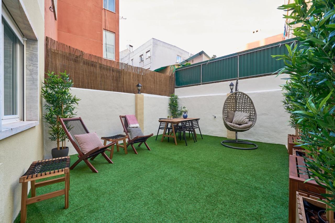 Belem Light Filled Apt With Patio, By Timecooler Lisbon Exterior photo